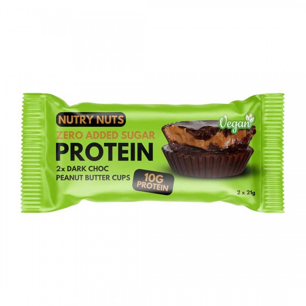 Nutry Nuts Protein Dark Chocolate Peanut Butter Cups - Pack of 12