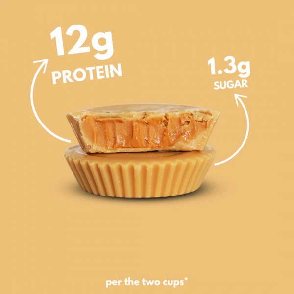Nutry Nuts Salted Caramel Protein Peanut Butter Cups - Pack of 12