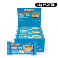 Nutry Nuts White Chocolate Protein Peanut Butter Cups - Pack of 12